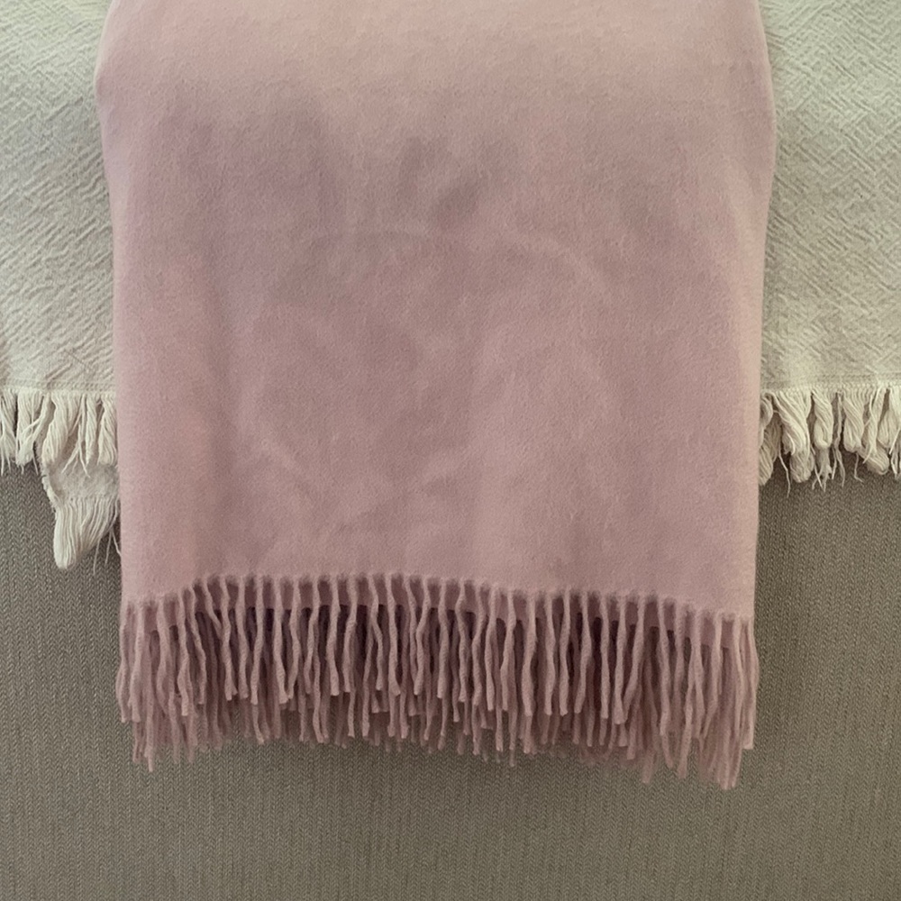 Cashmere throw